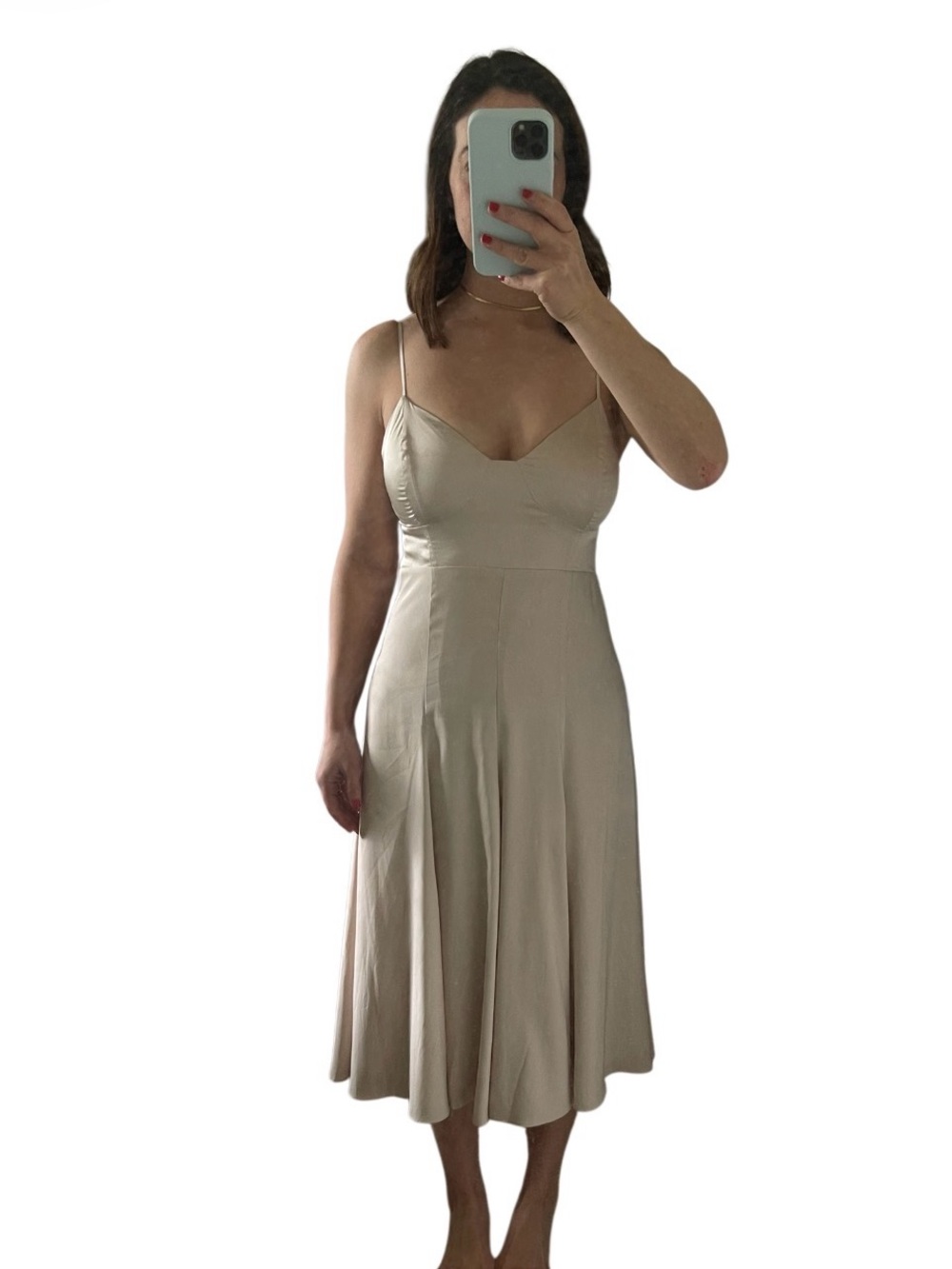 Satin Slip Dress